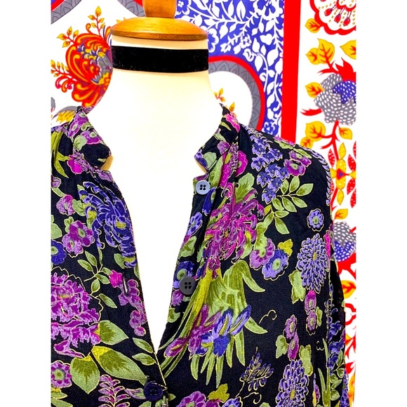 🌈 Amazing double sided Vintage top - Picture 1 of 14